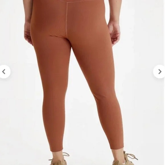 Girlfriend Collective Rye Rib High-rise Legging - Picture 3 of 3